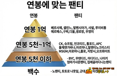 타잔판티는 머냐??