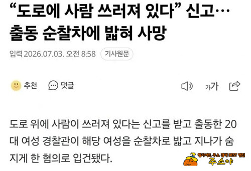 신고자는 얼마나 어이없었을까
