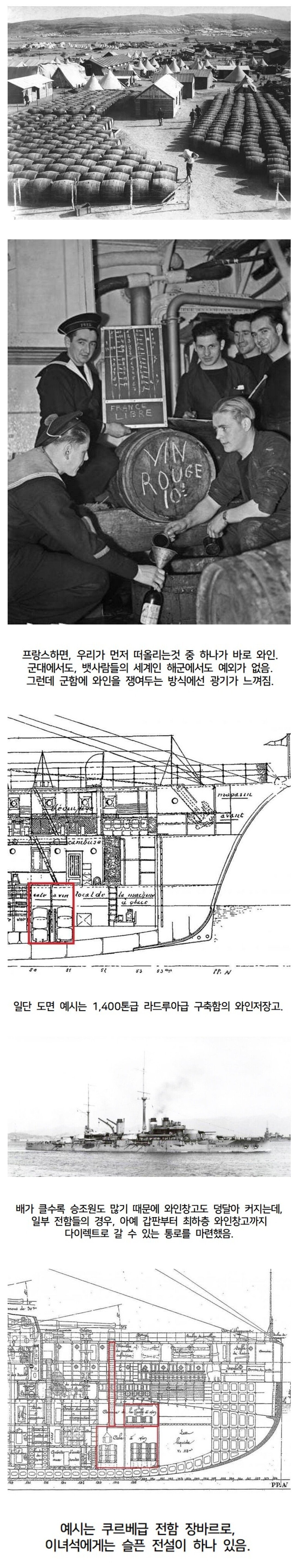 프랑스 해군과 와인