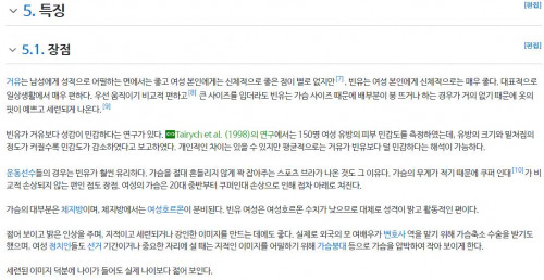 남자들은 잘 모른다는 빈유의 장단점