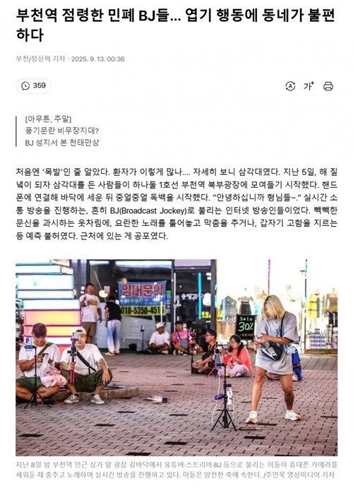 스트리머 개싫다