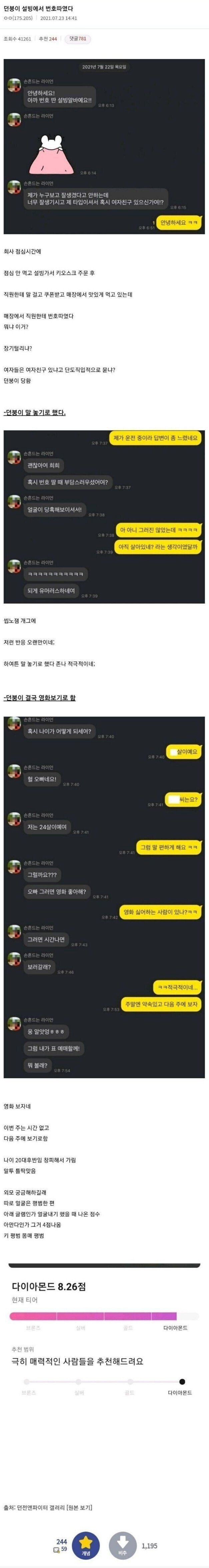 던파 갤러리에 비추많이 받은 글